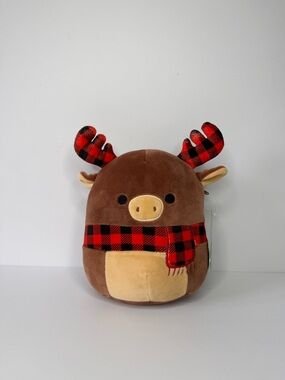 Squishmallow Alfred The Moose 9” NWT Winter Edition Plush Kellytoy